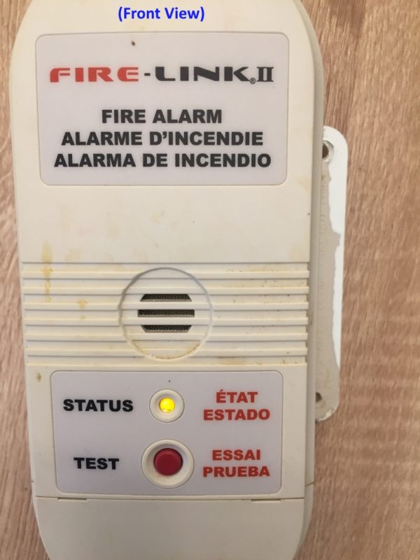 Fire-Link II Fire Alarm (Front View)