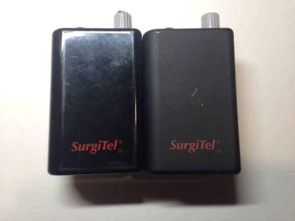 SurgiTel Odyssey Analog Battery Pack (Front View)